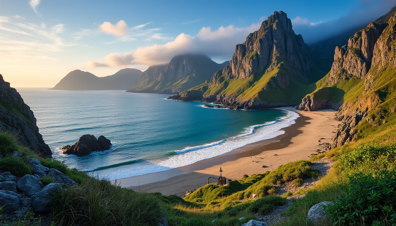 explorez les plages secrètes et préservées des alentours des pics d'europe. évadez-vous dans des paysages magnifiques, loin des foules, et découvrez des trésors cachés où le ciel rencontre la mer.