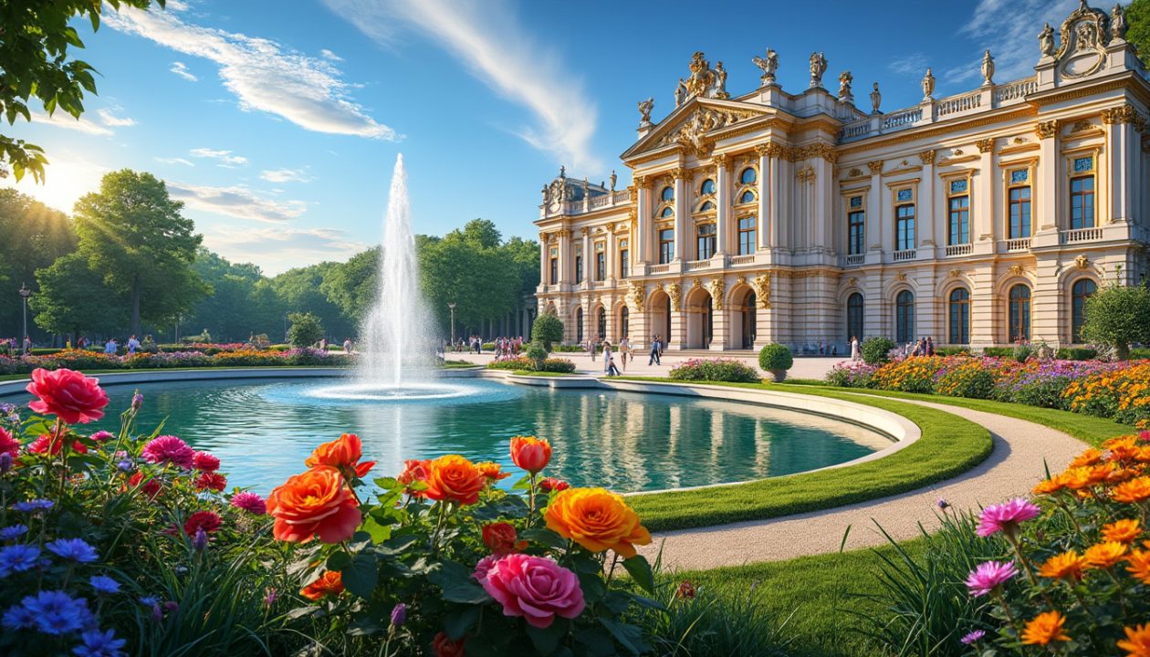 explorez le château de nymphenburg, un joyau historique à munich. découvrez son architecture spectaculaire, ses jardins luxuriants et son riche patrimoine, un incontournable pour les amateurs d'histoire et de culture.