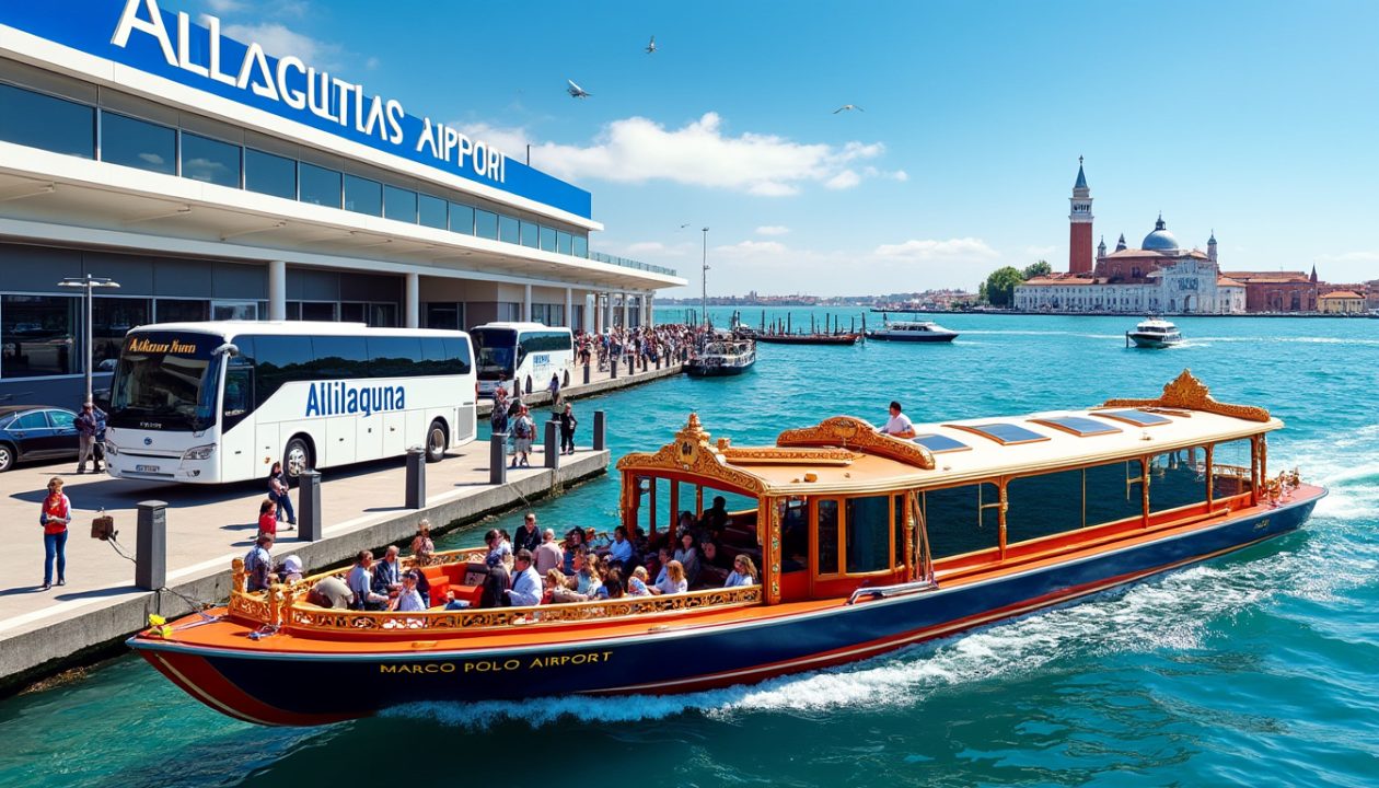 découvrez les meilleures options pour rejoindre venise depuis l'aéroport marco polo. que vous préfériez le taxi, le bus ou le bateau, trouvez la solution idéale pour votre voyage et profitez de chaque instant dans la ville des canaux.