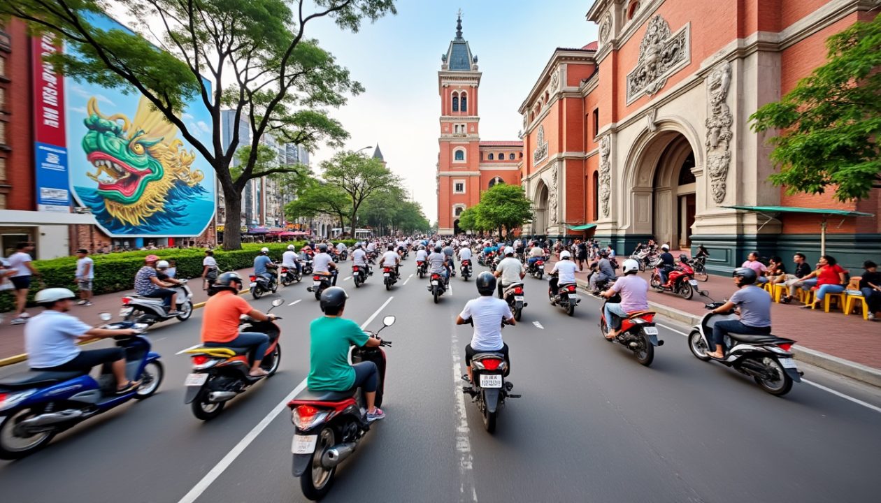 plongez au cœur de ho chi minh ville avec notre guide des 8 expériences incontournables à ne pas manquer. de la découverte de la cuisine locale aux visites des sites historiques, vivez des moments inoubliables dans cette vibrante métropole vietnamienne.