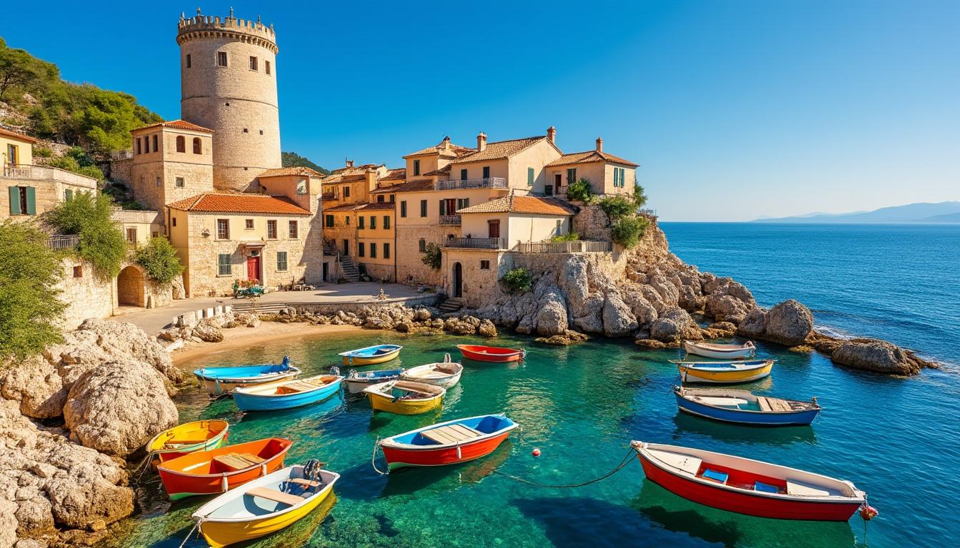 partez pour un voyage inoubliable en corse avec notre itinéraire de 9 jours. explorez les paysages époustouflants, les plages paradisiaques et les villages pittoresques de l'île de beauté. découvrez ses trésors cachés et vivez une expérience unique au cœur de la méditerranée.