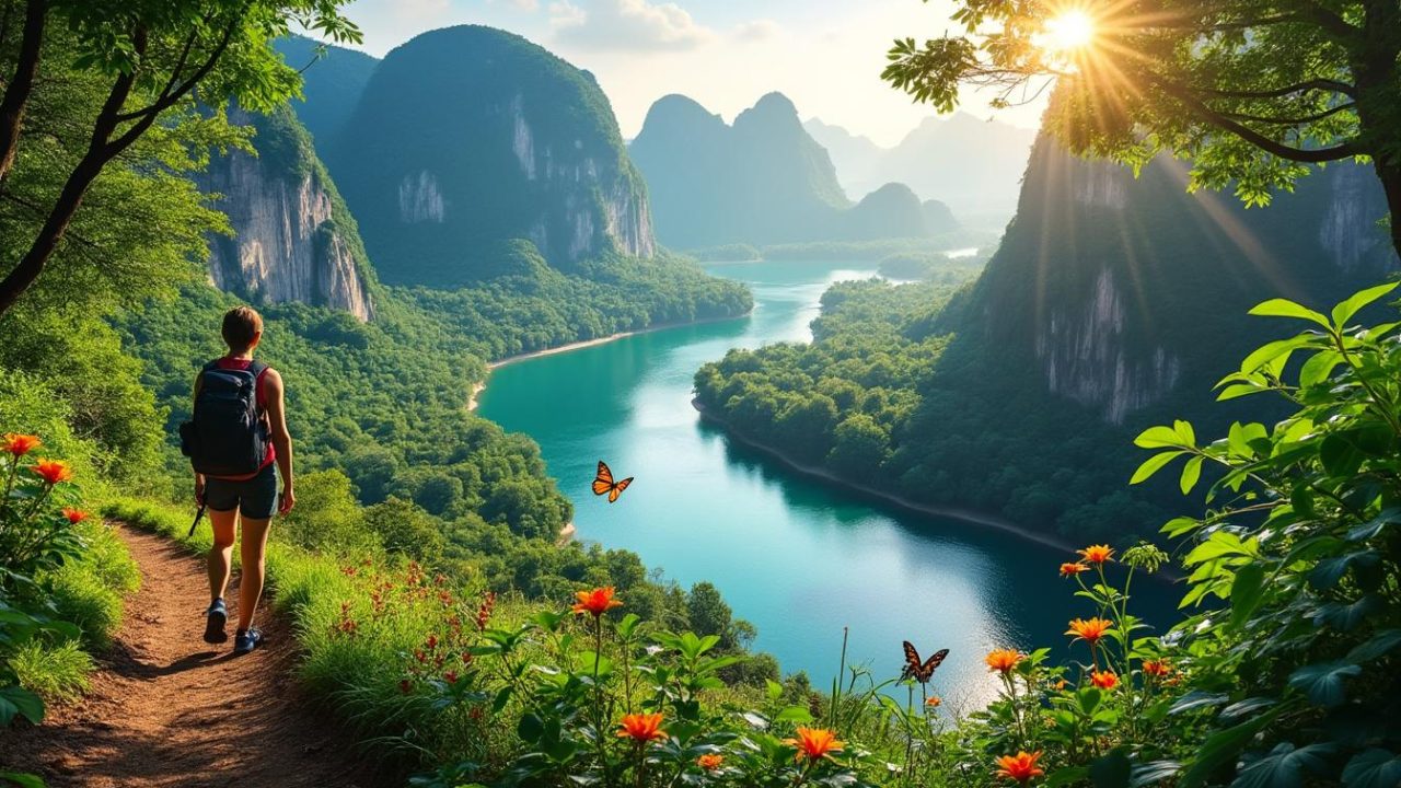 découvrez les meilleures astuces pour explorer le parc national de khao sok en thaïlande. de la faune exotique aux sentiers cachés, préparez-vous à vivre une aventure inoubliable au cœur de la nature.