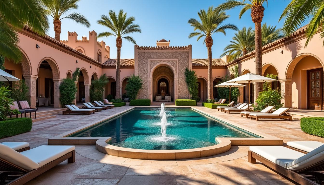 plongez dans le luxe et l'élégance avec notre sélection des cinq villas de prestige les plus époustouflantes de marrakech. explorez des propriétés uniques alliant architecture marocaine traditionnelle et commodités modernes pour une expérience inoubliable.